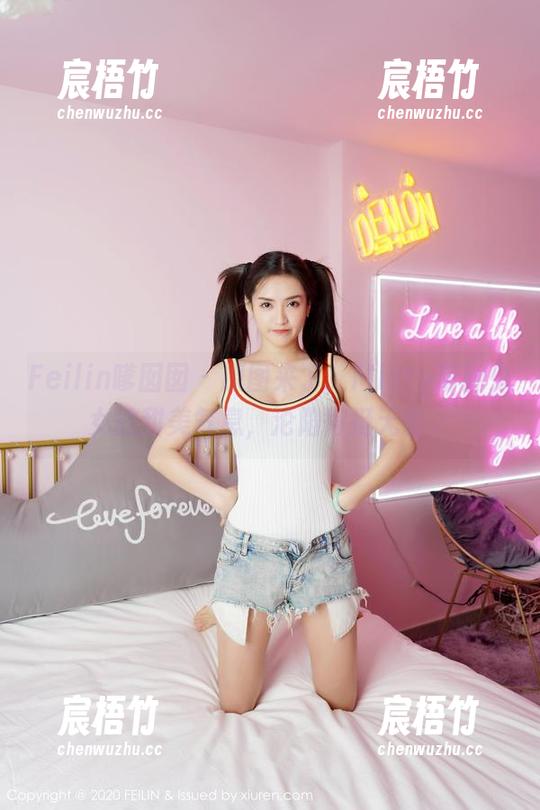 Feilin嗲囡囡-Misty萌晰 Feilin嗲囡囡 - 原图来了,Misty萌晰少女的甜美气息,沦陷得挺无奈。