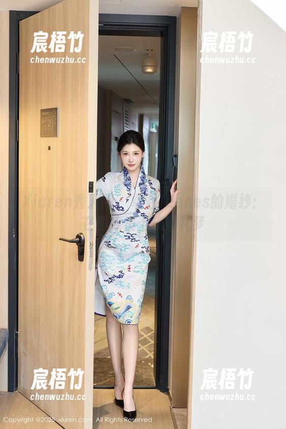 Xiuren秀人网 - 卓君Jeanes的婚纱：在图库里上演婚礼梦
