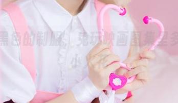 穿上黑色的制服，兔玩映画图集里多了些小火花